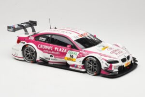 BMW M3 E92 DTM #16 BMW Team RMG A. Priaulx 2013 Minichamps 1:18 100132216 Metal - imaginea 6 din 8