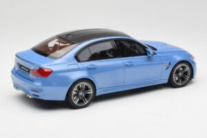 BMW M3 F80 Yas Marina Albastru GT Spirit 1:18 GT055 Rășină - imaginea 2 din 6