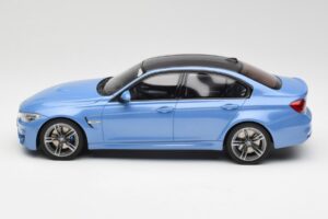 BMW M3 F80 Yas Marina Albastru GT Spirit 1:18 GT055 Rășină - imaginea 3 din 6