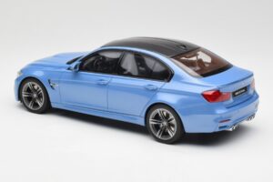 BMW M3 F80 Yas Marina Albastru GT Spirit 1:18 GT055 Rășină - imaginea 5 din 6