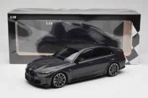 BMW M3 G80 Negru Metalizat Minichamps 1:18 155020202 Metal - imaginea 6 din 6