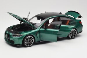 BMW M3 G80 Isle of Man Green Minichamps 1:18 113020203 Metal - imaginea 2 din 8