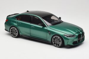 BMW M3 G80 Isle of Man Green Minichamps 1:18 113020203 Metal - imaginea 6 din 8