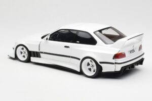 BMW M3 GTR E36 Khyzyl Saleem Alpine Alb Otto 1:18 OT1051 Rășină - imaginea 5 din 6