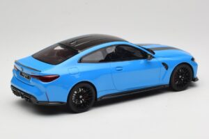 BMW M4 CS G82 Riviera Blue GT Spirit 1:18 GT511 Rășină - imaginea 2 din 6
