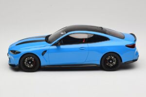 BMW M4 CS G82 Riviera Blue GT Spirit 1:18 GT511 Rășină - imaginea 3 din 6
