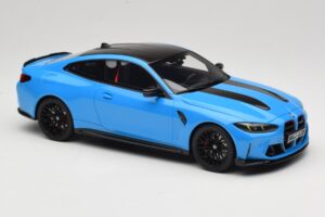 BMW M4 CS G82 Riviera Blue GT Spirit 1:18 GT511 Rășină - imaginea 4 din 6