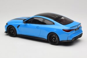 BMW M4 CS G82 Riviera Blue GT Spirit 1:18 GT511 Rășină - imaginea 5 din 6