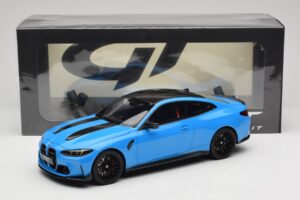 BMW M4 CS G82 Riviera Blue GT Spirit 1:18 GT511 Rășină - imaginea 6 din 6