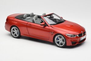 BMW M4 F83 Cabriolet Sakhir Portocaliu Paragon 1:18 PA-97111 Metal - imaginea 6 din 8