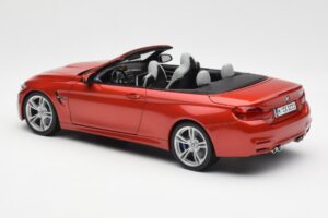 BMW M4 F83 Cabriolet Sakhir Portocaliu Paragon 1:18 PA-97111 Metal - imaginea 7 din 8