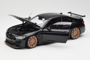 BMW M4 F82 GTS Sapphire Black Metallic Minichamps 1:18 110025220 Metal - imaginea 2 din 8