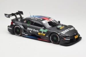 BMW M4 F82 #7 BMW Team RBM B. Spengler DTM 2018 Minichamps 1:18 155182807 Metal - imaginea 4 din 6
