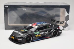 BMW M4 F82 #7 BMW Team RBM B. Spengler DTM 2018 Minichamps 1:18 155182807 Metal - imaginea 6 din 6