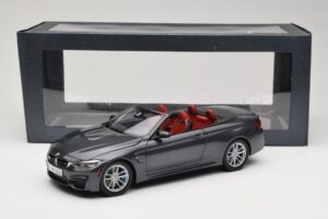 BMW M4 F83 Cabriolet Mineral Grey Paragon 1:18 80432339610 Metal - imaginea 8 din 8