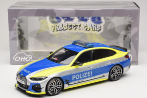 BMW M4 G82 AC Schnitzer ACS4 Polizei Otto 1:18 OT1205 Rășină - imaginea 6 din 6