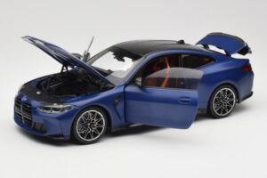BMW M4 G82 Albastru Metallic Minichamps 1:18 113020123 Metal - imaginea 2 din 8