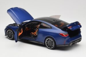 BMW M4 G82 Albastru Metallic Minichamps 1:18 113020123 Metal - imaginea 5 din 8
