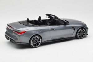 BMW M4 G82 Cabriolet Grey Metallic Minichamps 1:18 155021034 Metal - imaginea 2 din 6