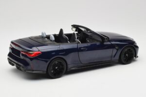 BMW M4 G82 Cabriolet Albastru Metallic Minichamps 1:18 110021031 Metal - imaginea 3 din 8