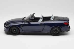 BMW M4 G82 Cabriolet Albastru Metallic Minichamps 1:18 110021031 Metal - imaginea 4 din 8