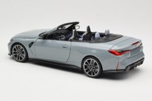 BMW M4 G83 Cabriolet Grey Metallic Minichamps 1:18 110021032 Metal - imaginea 7 din 8
