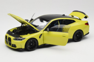 BMW M4 G82 Galben Ediție Dealer Minichamps 1:18 80435A51949-R1 Metal - imaginea 2 din 10