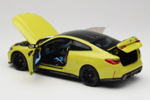 BMW M4 G82 Galben Ediție Dealer Minichamps 1:18 80435A51949-R1 Metal - imaginea 7 din 10
