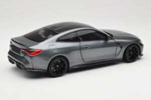 BMW M4 G82 Gri Metallic Minichamps 1:18 113020124 Metal - imaginea 3 din 8