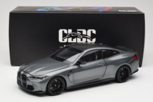 BMW M4 G82 Gri Metallic Minichamps 1:18 113020124 Metal - imaginea 8 din 8