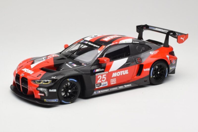 BMW M4 GT3 G82 #25 BMW Team RLL C. De Phillippi / J. Edwards IMSA 2022 Minichamps 1:18 155222025 Metal