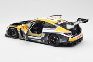 BMW M4 G82 GT3 Rowe Racing #98 ADAC 24 Hours Nürburgring 2022 Minichamps 1:18 113222098 Metal - imaginea 5 din 8