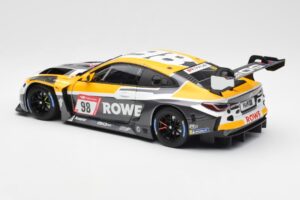 BMW M4 G82 GT3 Rowe Racing #98 ADAC 24 Hours Nürburgring 2022 Minichamps 1:18 113222098 Metal - imaginea 7 din 8
