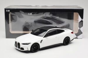 BMW M4 G82 Alb Minichamps 1:18 155020122 Metal - imaginea 6 din 6