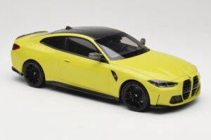 BMW M4 G82 Galben Minichamps 1:18 155020120 Metal - imaginea 4 din 6