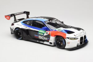 BMW M4 GT3 Ceccato Racing #50 T. Glock DTM Imola 2022 Minichamps 1:18 113222050 Metal - imaginea 6 din 8