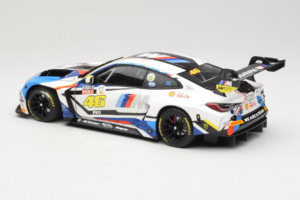 BMW M4 GT3 #46 V. Rossi / A. Farfus / M. Martin Team WRT 12 Hours of Bathurst 2023 Minichamps 1:18 113232146 Metal - imaginea 7 din 8