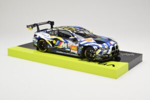BMW M4 GT3 Team WRT #46 V. Rossi / A. Al-Harthy / M. Martin DNF 24 Hours of Le Mans 2024 Minichamps 1:18 113242446 Metal - imaginea 6 din 8