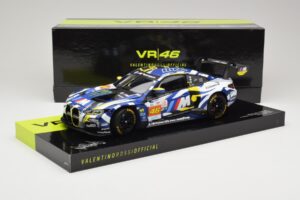 BMW M4 GT3 Team WRT #46 V. Rossi / A. Al-Harthy / M. Martin DNF 24 Hours of Le Mans 2024 Minichamps 1:18 113242446 Metal - imaginea 8 din 8