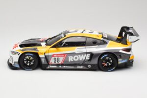 BMW M4 GT3 #98 M. Wittmann / S. van der Linde Rowe Racing ADAC 24h Nurburgring 2023 Minichamps 1:18 113232098 Metal - imaginea 4 din 8