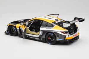 BMW M4 GT3 #98 M. Wittmann / S. van der Linde Rowe Racing ADAC 24h Nurburgring 2023 Minichamps 1:18 113232098 Metal - imaginea 5 din 8