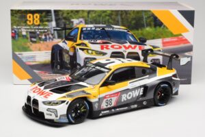 BMW M4 GT3 #98 M. Wittmann / S. van der Linde Rowe Racing ADAC 24h Nurburgring 2023 Minichamps 1:18 113232098 Metal - imaginea 8 din 8