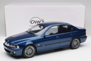 BMW M5 E39 Avus Albastru Otto 1:12 G073 Rășină - imaginea 6 din 6