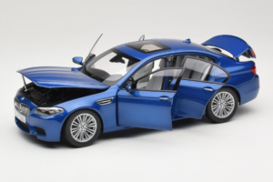 BMW M5 F10 Monte Carlo Blue Paragon 1:18 80432186352 Metal - imaginea 2 din 8