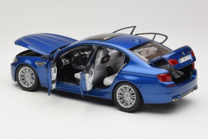 BMW M5 F10 Monte Carlo Blue Paragon 1:18 80432186352 Metal - imaginea 5 din 8