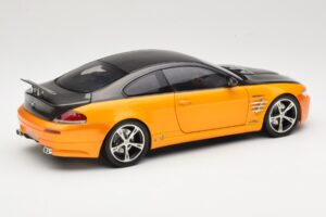 BMW M6 E63 AC Schnitzer Tension Yellow & Black Norev 1:18 183550 Metal - imaginea 3 din 8