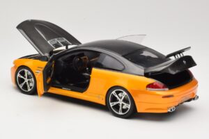 BMW M6 E63 AC Schnitzer Tension Yellow & Black Norev 1:18 183550 Metal - imaginea 5 din 8