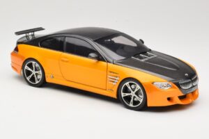 BMW M6 E63 AC Schnitzer Tension Yellow & Black Norev 1:18 183550 Metal - imaginea 6 din 8