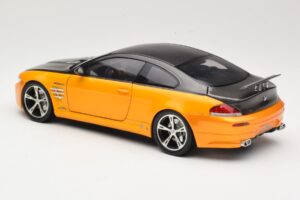 BMW M6 E63 AC Schnitzer Tension Yellow & Black Norev 1:18 183550 Metal - imaginea 7 din 8