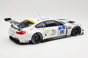 BMW M6 GT3 F13 #100 Schubert Motorsport J. Edwards / J. Klingmann 24h Nurburgring 2016 Minichamps 1:18 155162611 Metal - imaginea 2 din 6